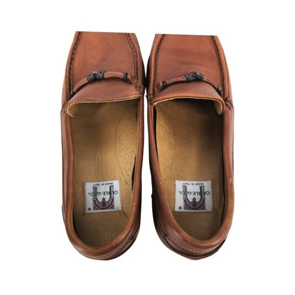 Mens Cable & Co Shoes 10D Slip On Loafers Made in Italy EUC - Picture 3 of 9